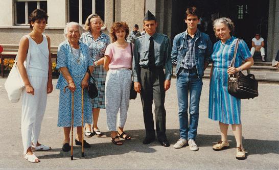 Helene Masset Tardent and family